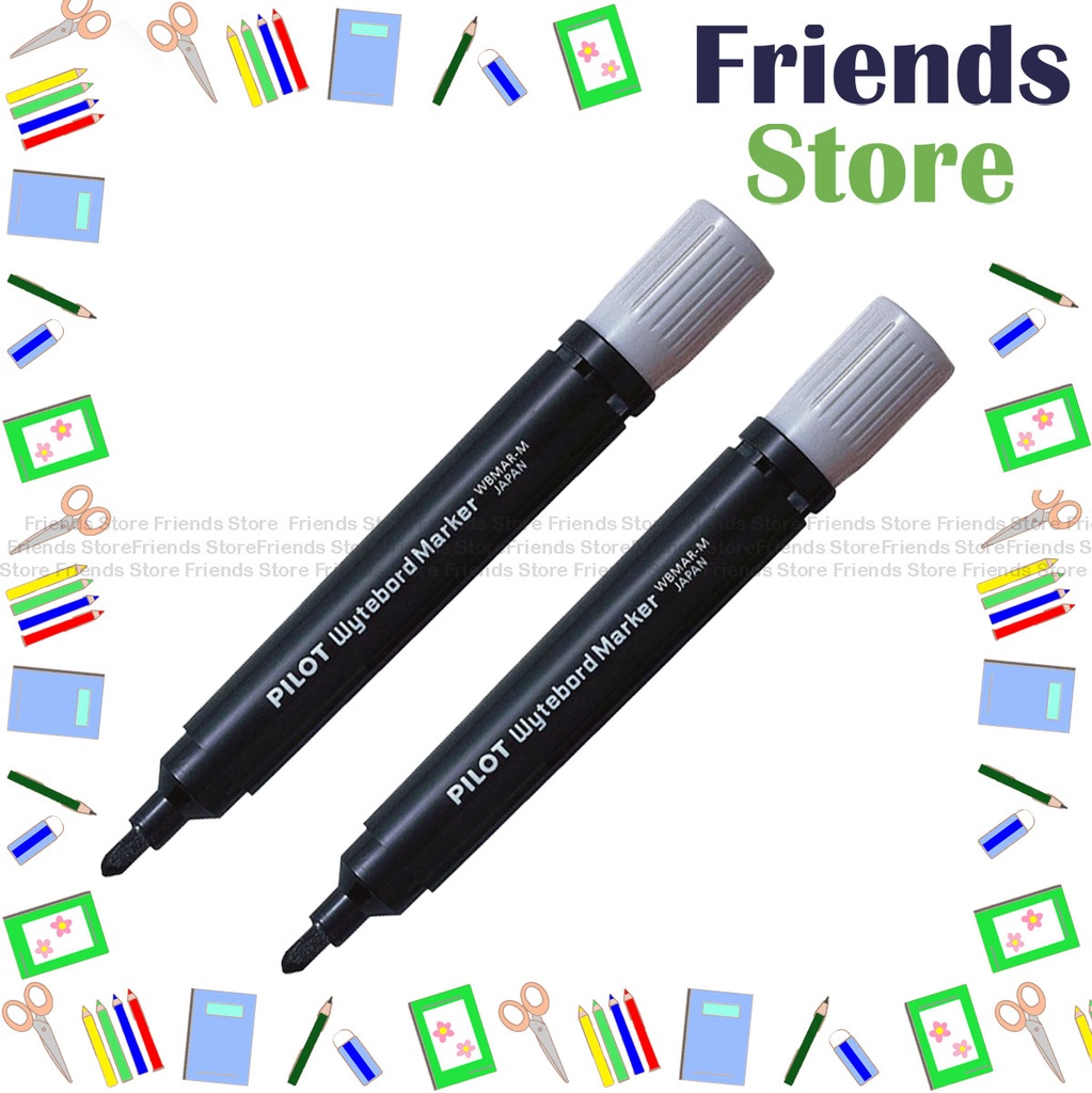 PILOT - WBMAR-M Whiteboard Marker (Black) X 2