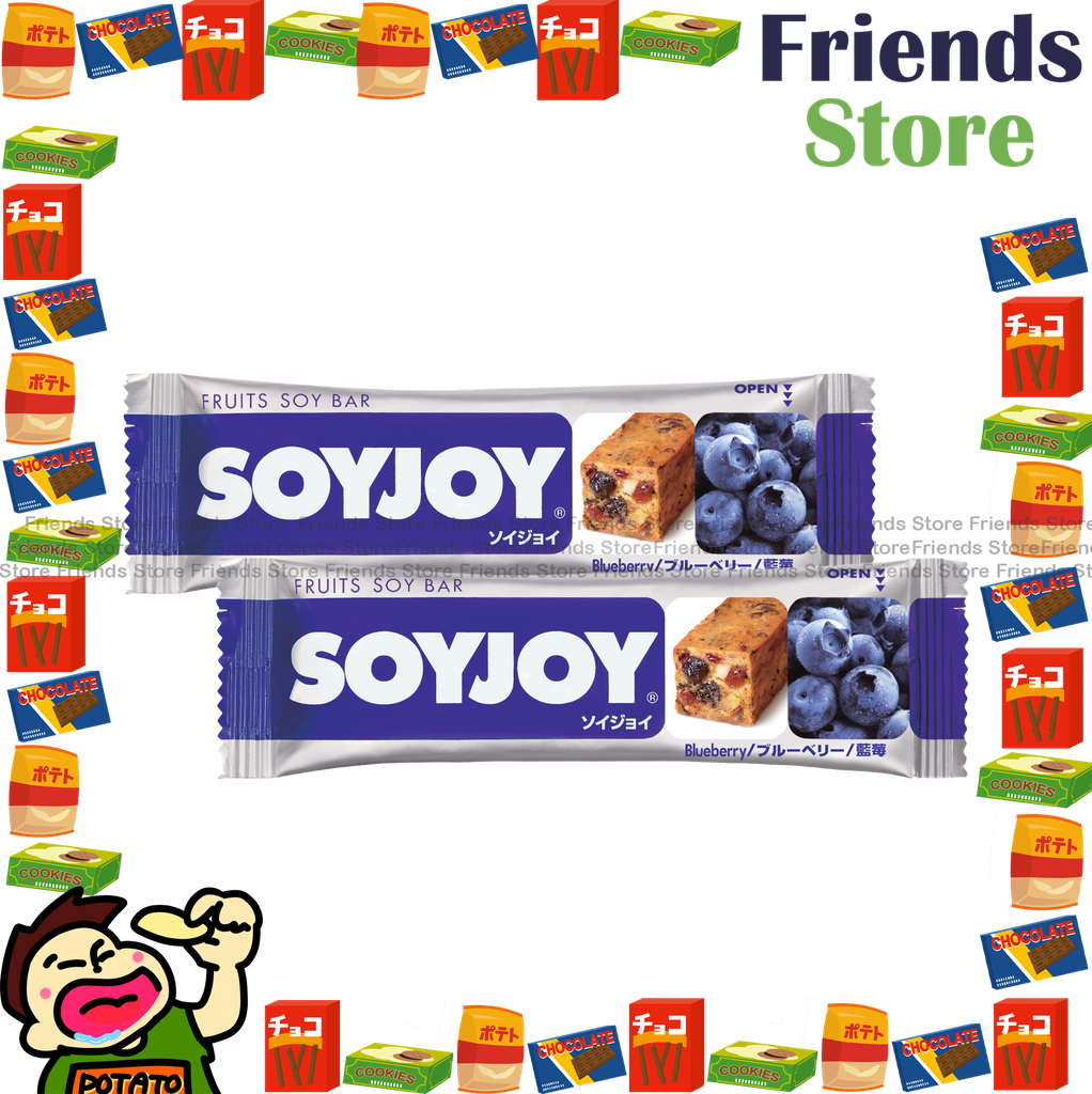 SOYJOY - Fruits Soy Bar (Blueberry Flavour) (27g X 2)