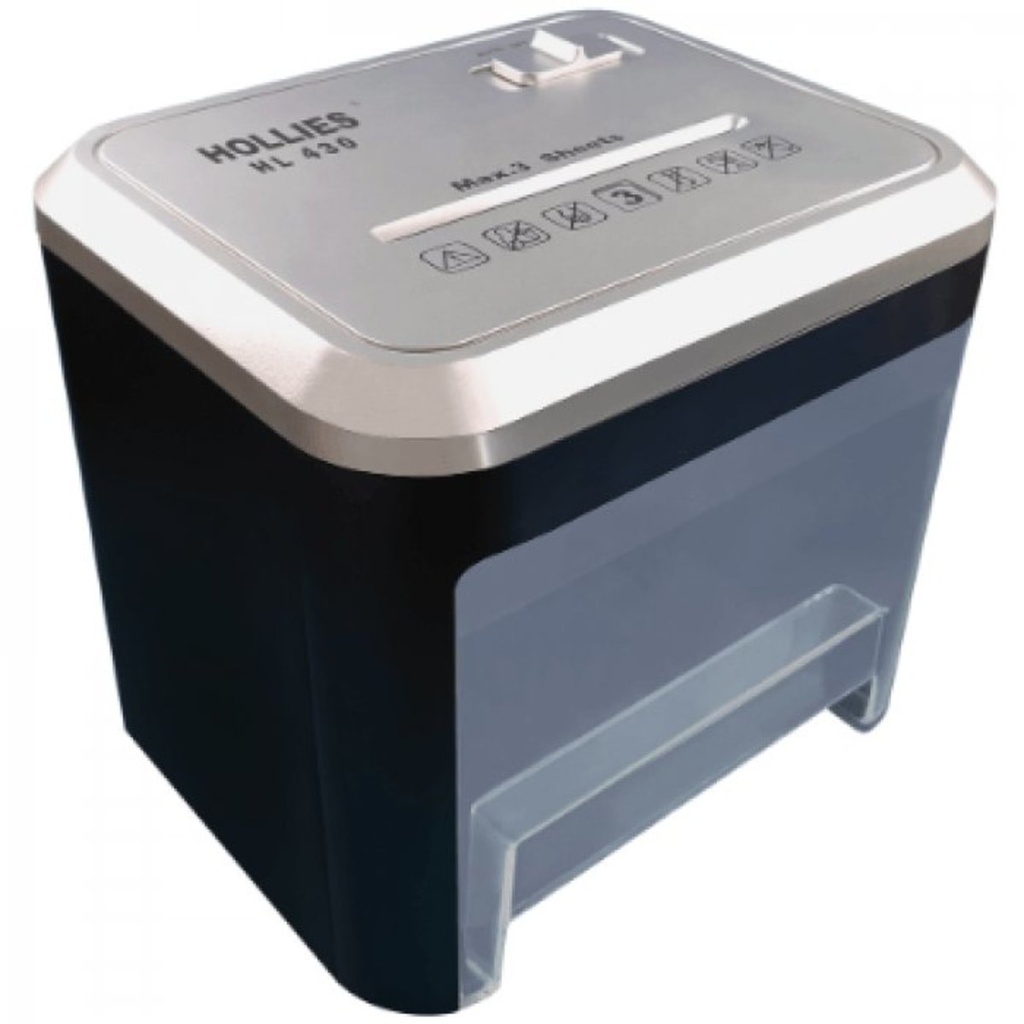 HOLLIES - Mini Shredder HL430 - Black