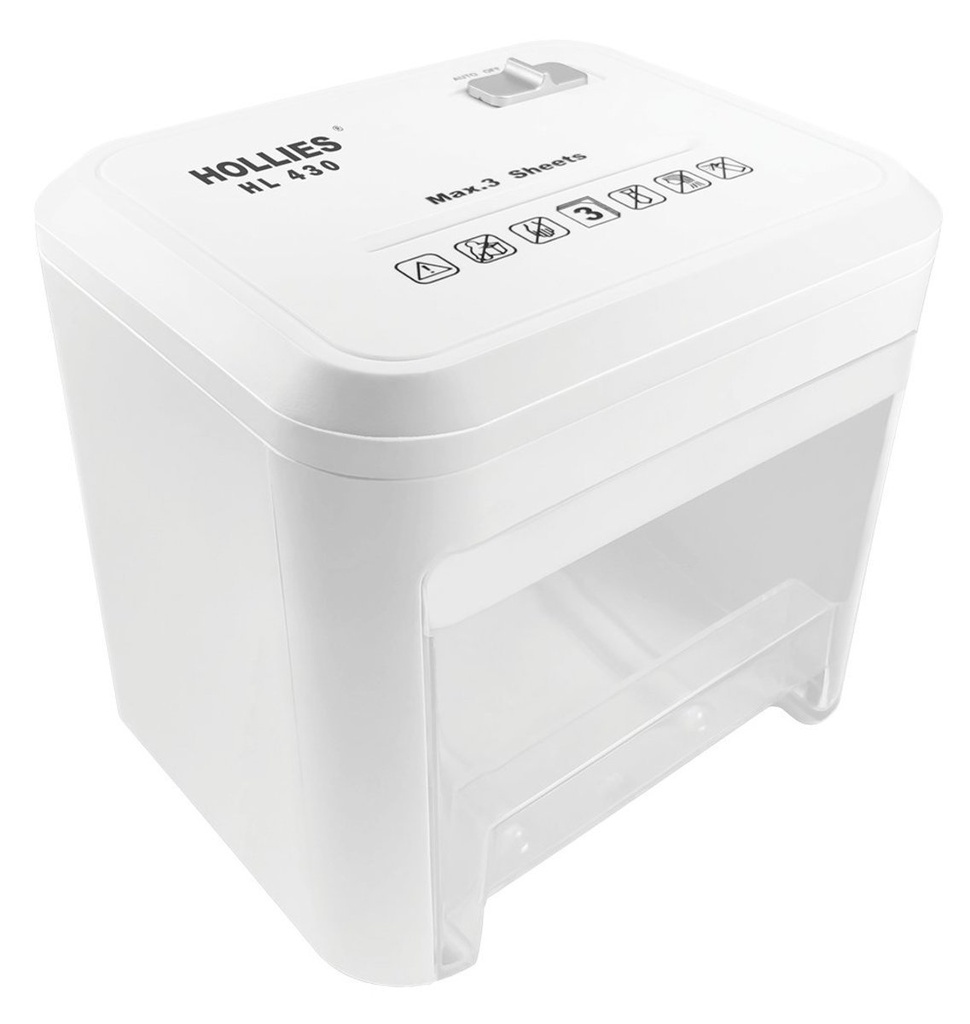 HOLLIES - Mini Shredder HL430 - White