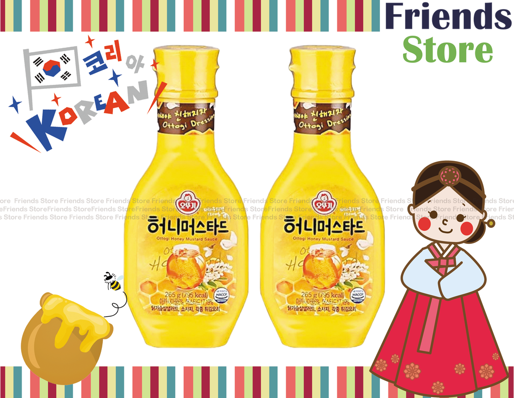 Ottogi - Korea Honey Mustard (265g X 2)BBD:20 OCT 2025 OR AFTER