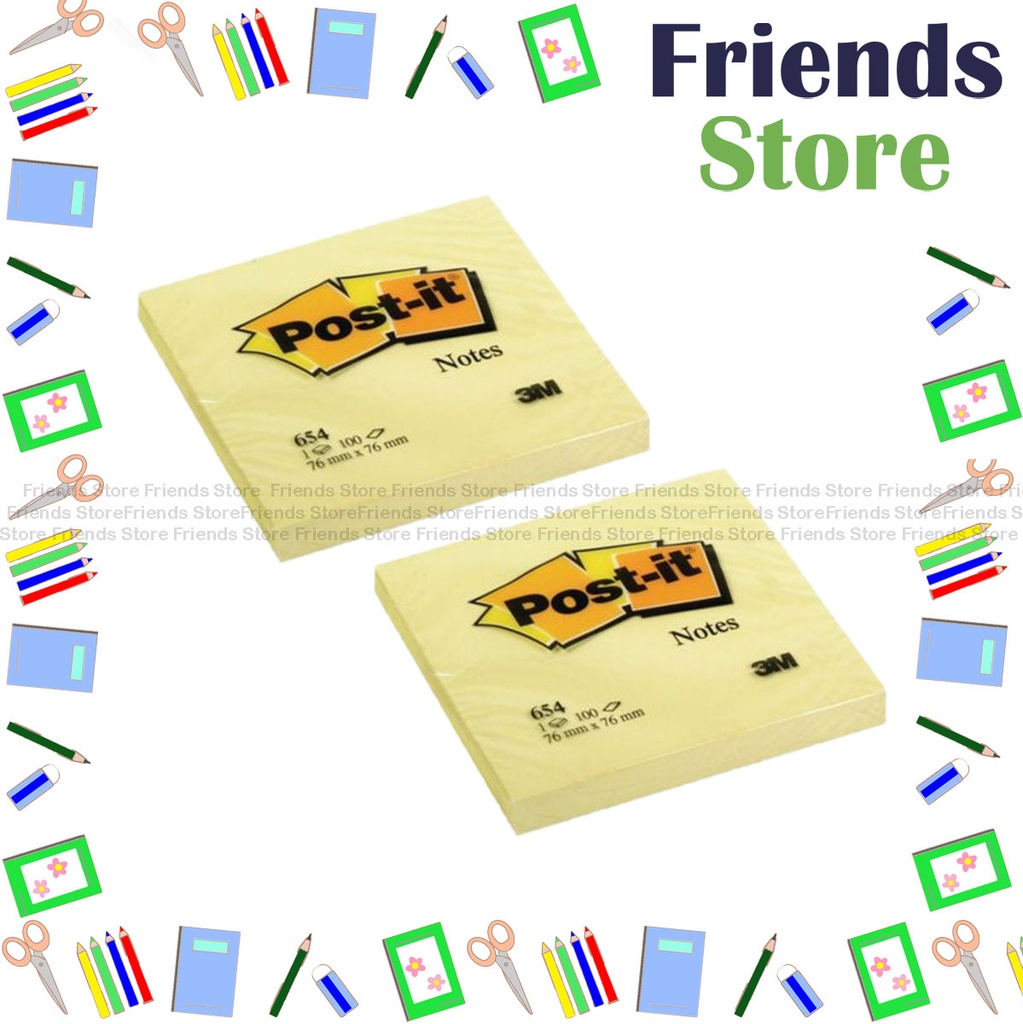 3M™ - Post-it 654 Yellow Notes