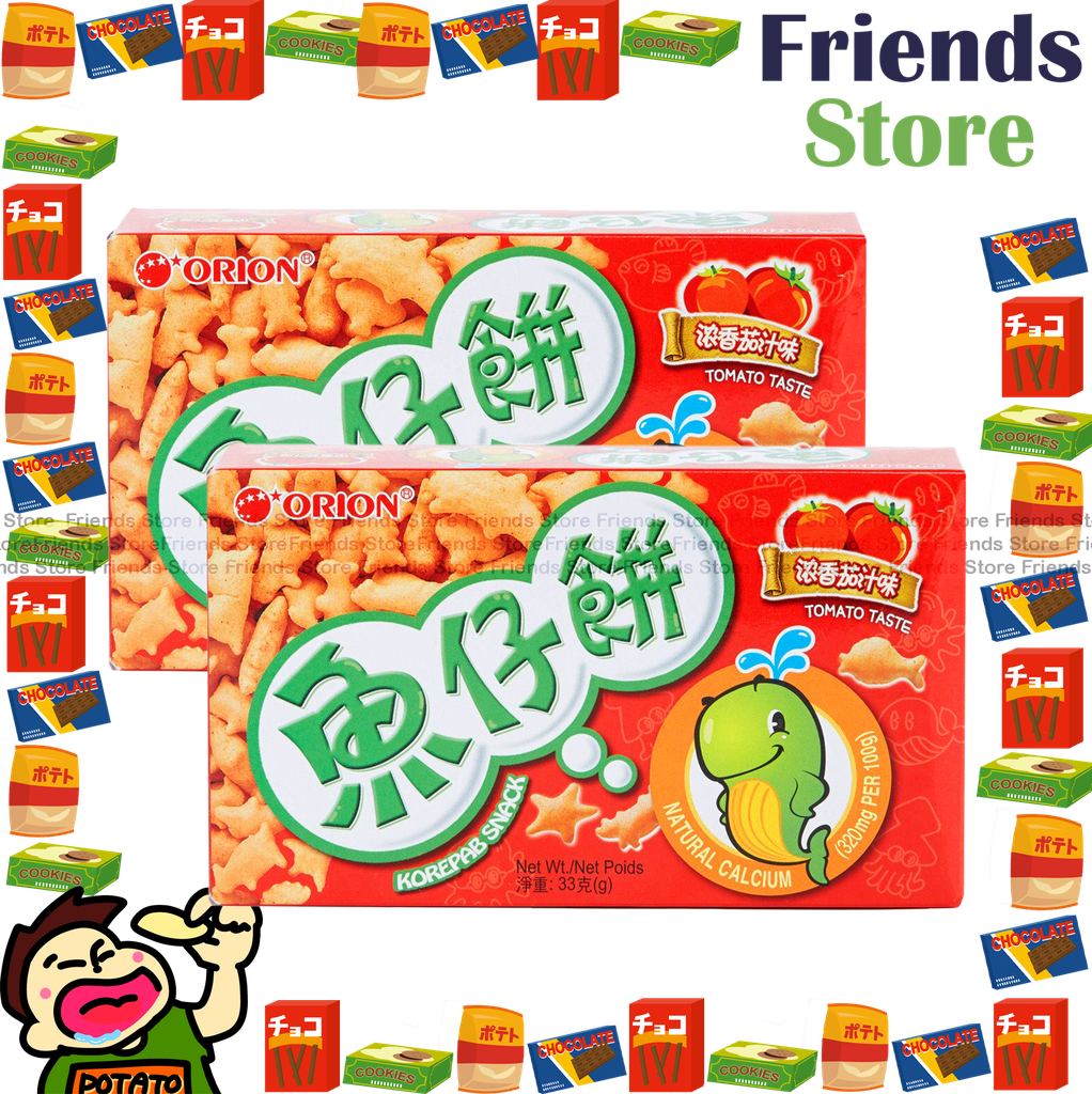 ORION - Korepab Snack (Tomato Flavor) 33g x2