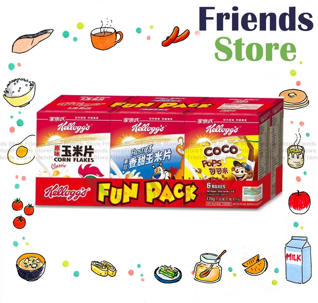 家樂氏 - Fun Pack 雜錦味 玉米片 (170克)