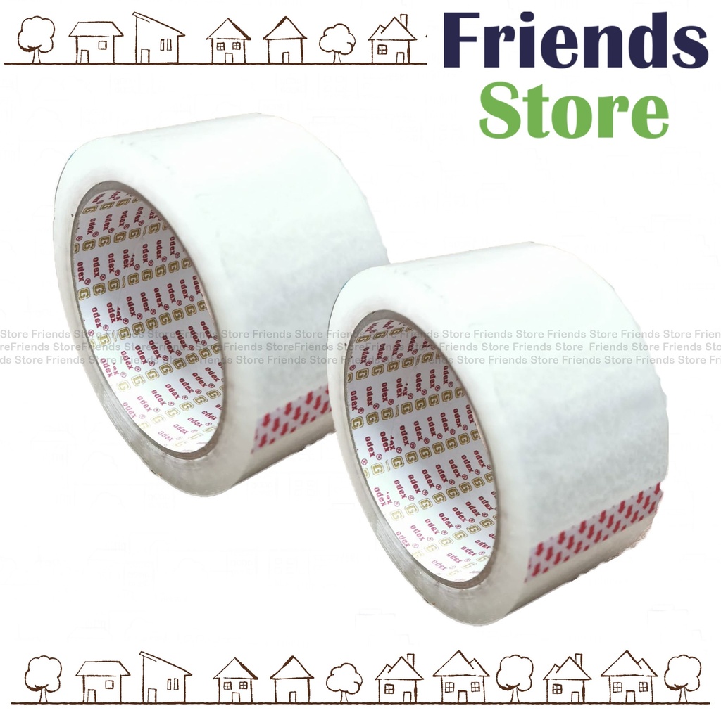 Godex - 透明 封箱膠紙 (2"/48mm X 70yds/45m) X 2卷