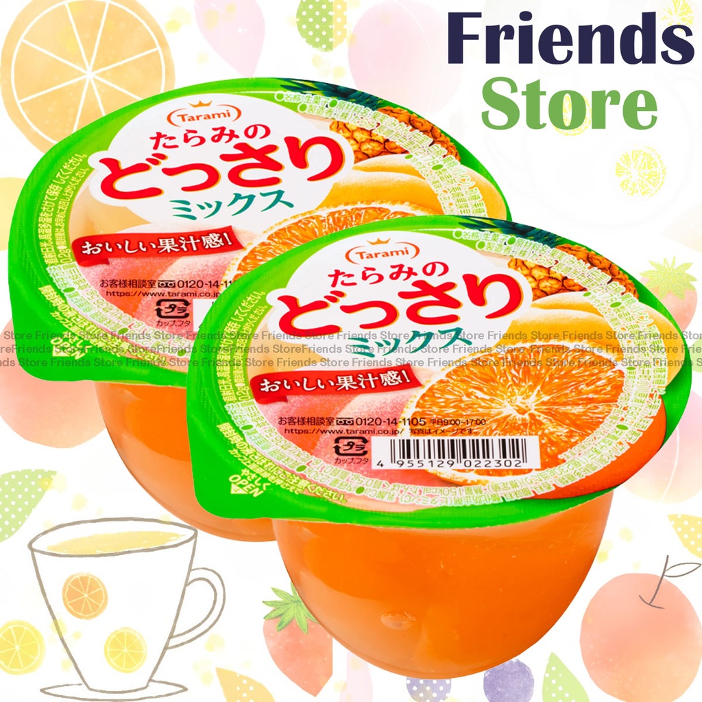 Tarami - Japan Fruit Mix Jelly (230g X 2) (Random Packing/ Pallaral Imported Goods)