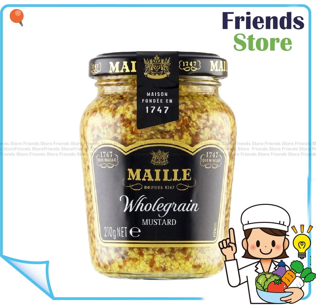 MAILLE - 金穀芥末醬 (210克 X 1)