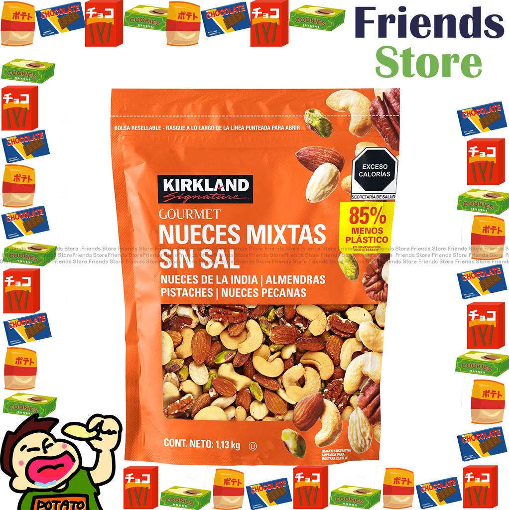 Kirkland Signature - Mixed Nuts (No Added Salt) (Bag of 1.13kg) BBD: on/after 1 OCT 2025