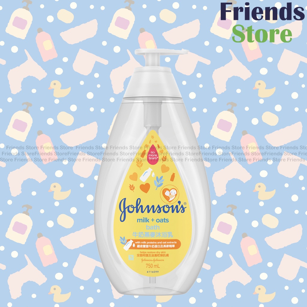 Johnson's - Milk & Oats Bath 750ML
