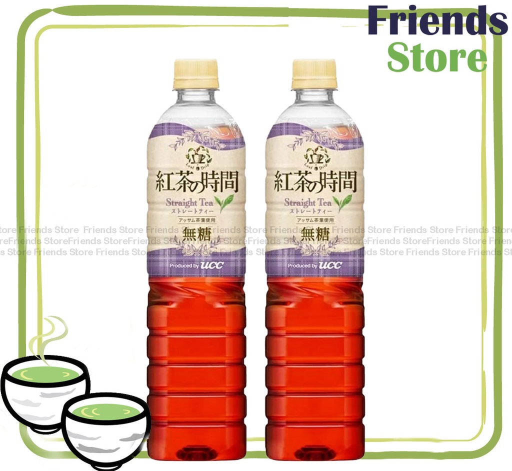 UCC - <家庭裝> 紅茶時間 無糖紅茶 (900毫升 X 2)最佳飲用日期：2025年11月或之後