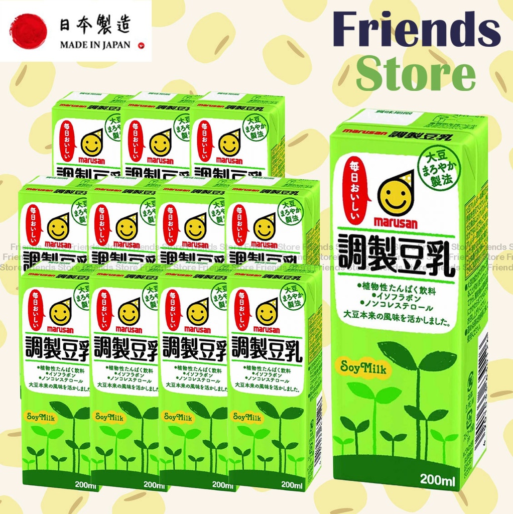 marusan - 丸山 <迷你裝> 調製豆乳飲品 (200毫升 X 12)