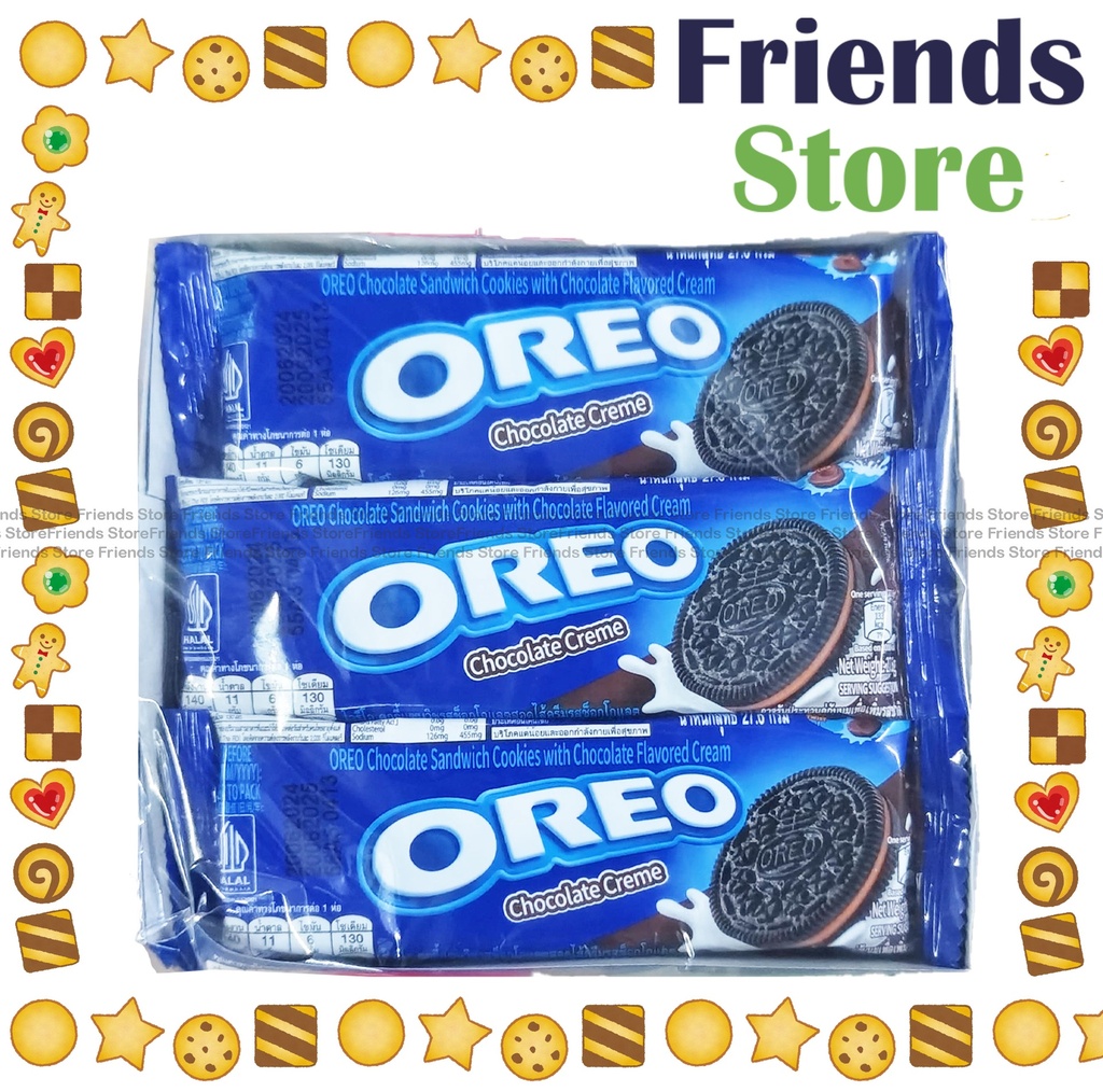 Oreo - 夾心餅乾 朱古力味 331.2克 (27.6克 X 12)