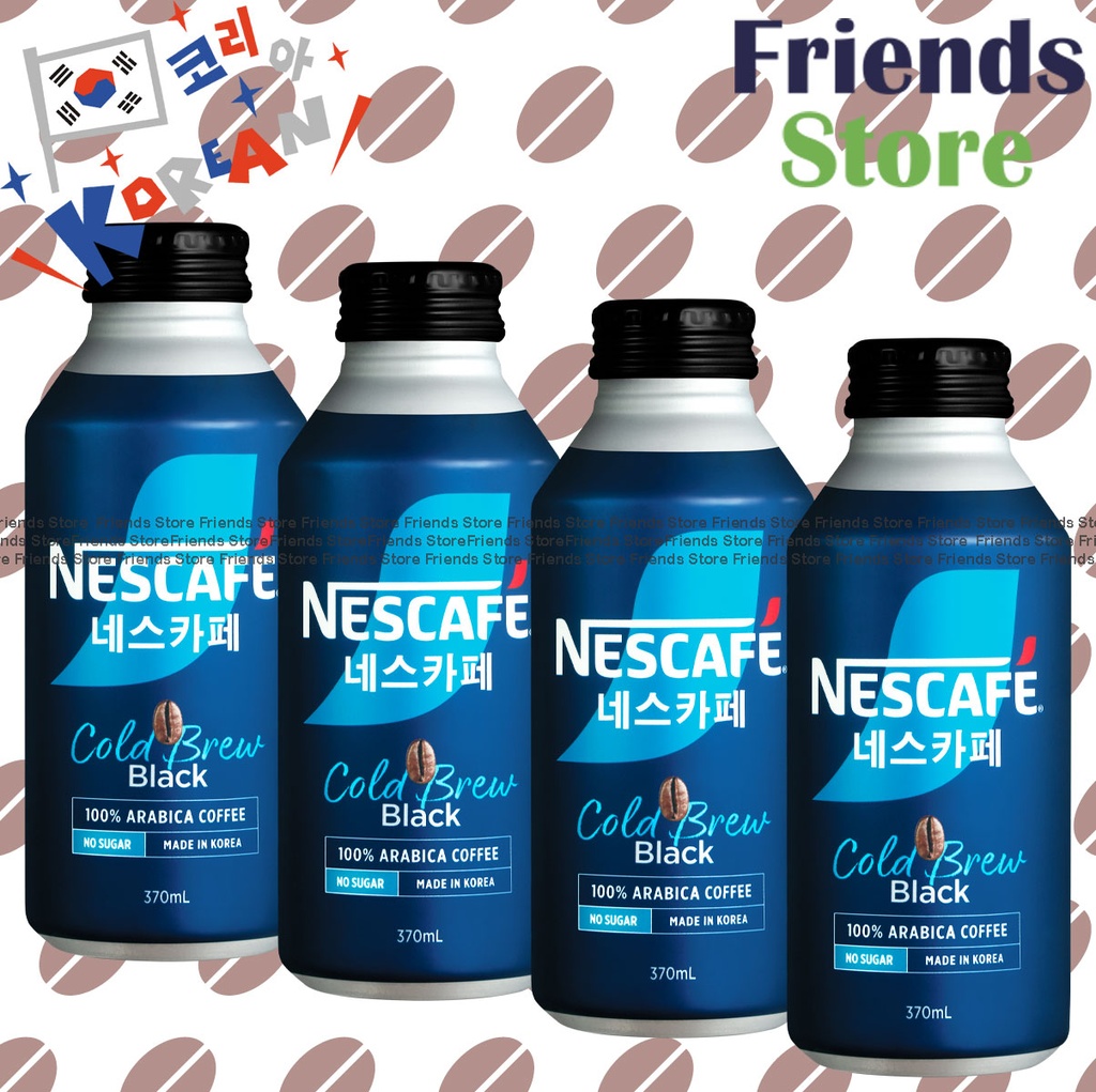 Nescafé - Cold Brew Black (370ml X 4)