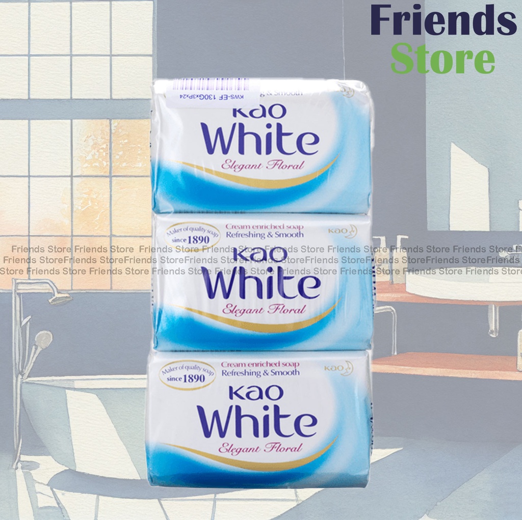 Kao - Bathing Soap  - Pack of 3s  