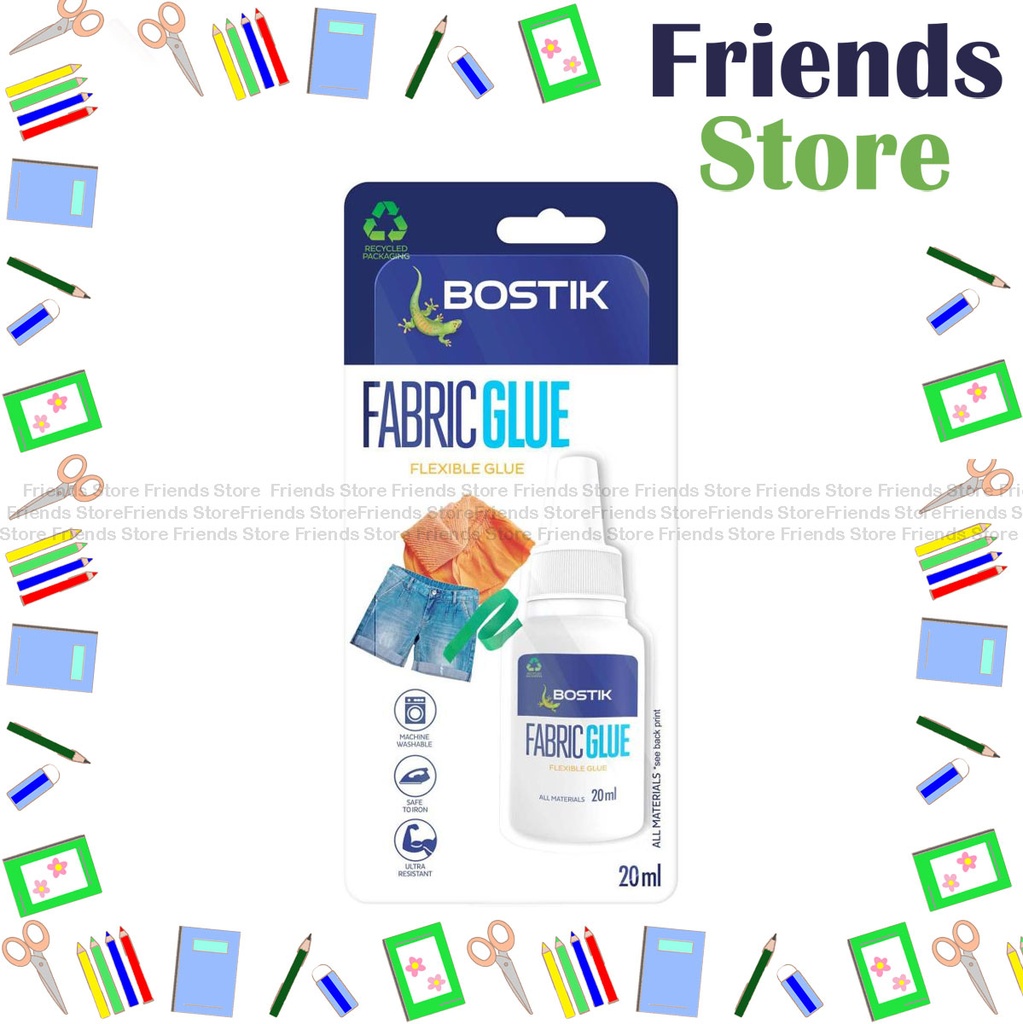 Bostik - Fabric Glue (Flexible Glue) 20ml X 1