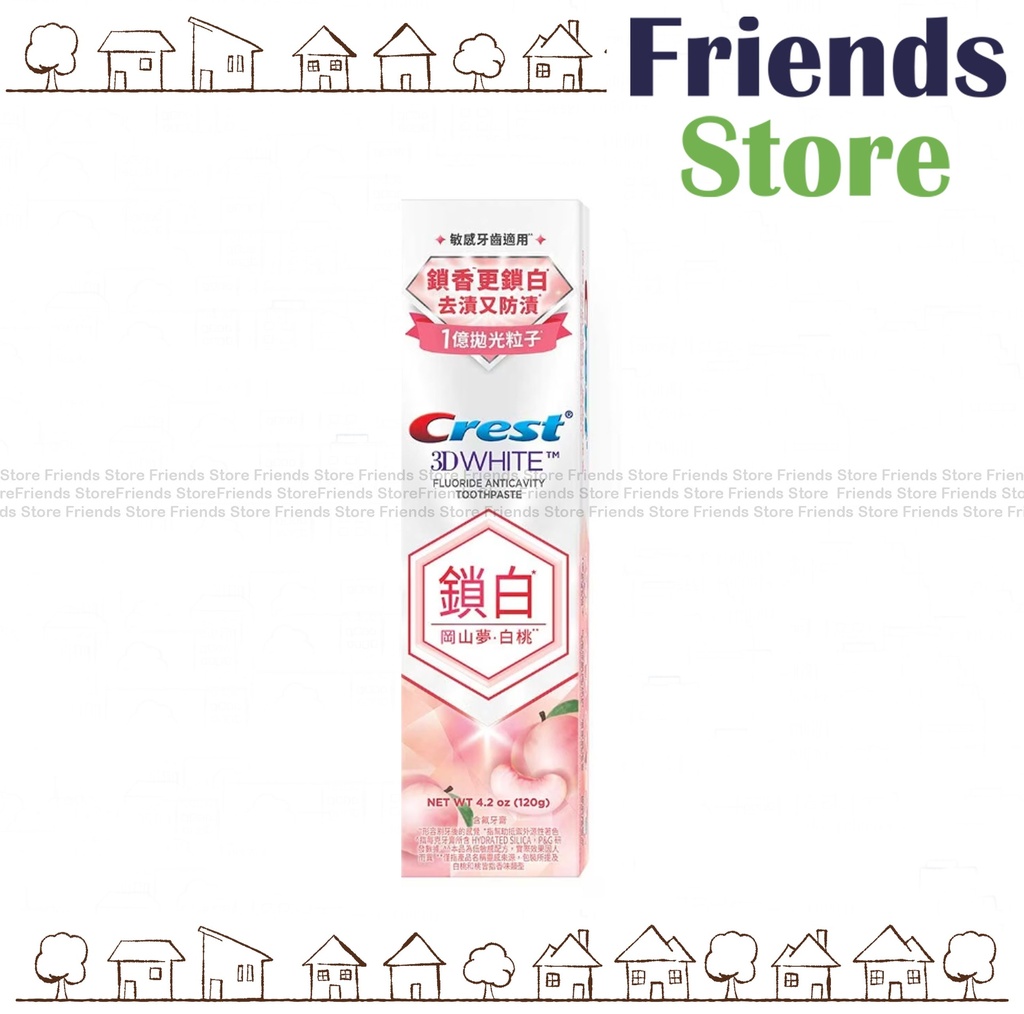 Crest - Toothpaste Whitelock - White Peach(139429)