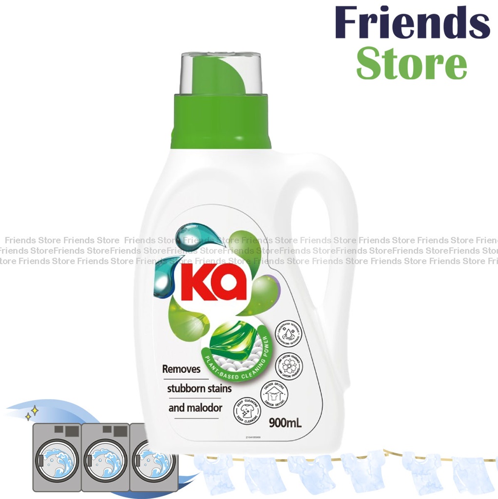 Ka - 4 in 1 Laundry Detergent Indoor Drying 900ml (6775100) (Random Delivery)