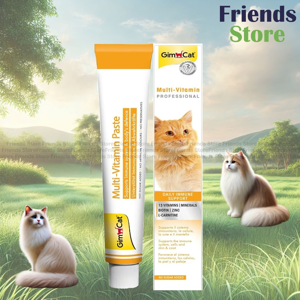 GimCat - Multi-Vitamin 100G[Sold simultaneously with new and old packaging]