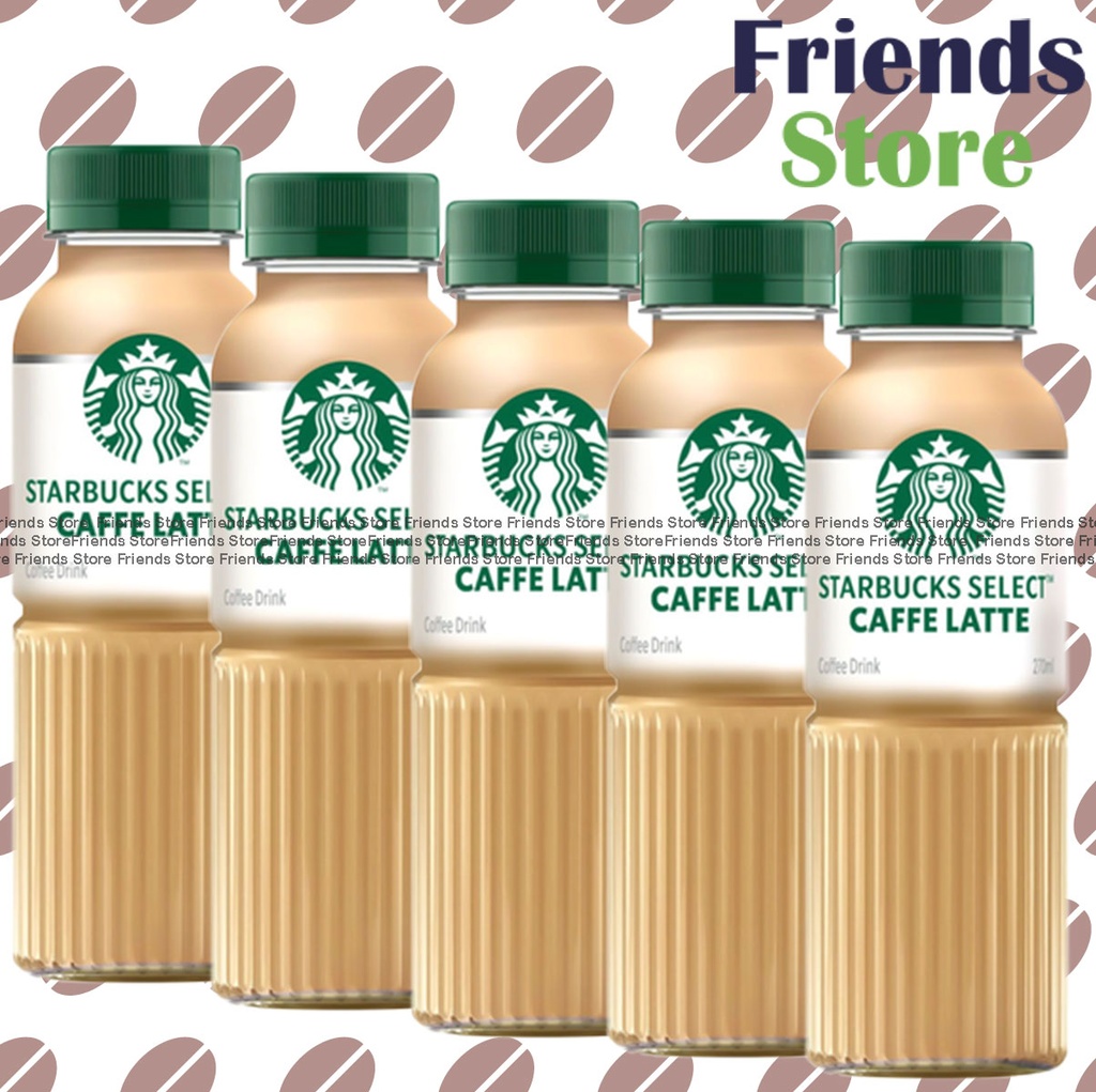 Starbucks - Select Caffe Latte Coffee (270ml X 5) BBD: 12 AUG 2025 or after
