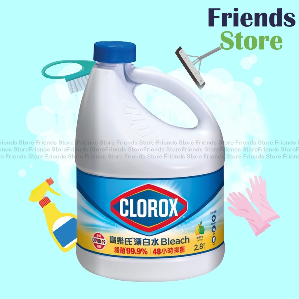 Clorox - 3in1 Bleach Clean+Bleach+Disinfect (Lemon Flv.) 2.8L x 1