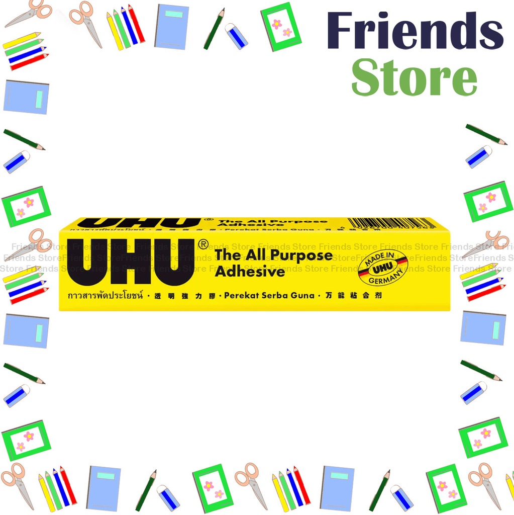 UHU - The All Purpose Adhesive Glue (20ml) Packing Randomly Distributed