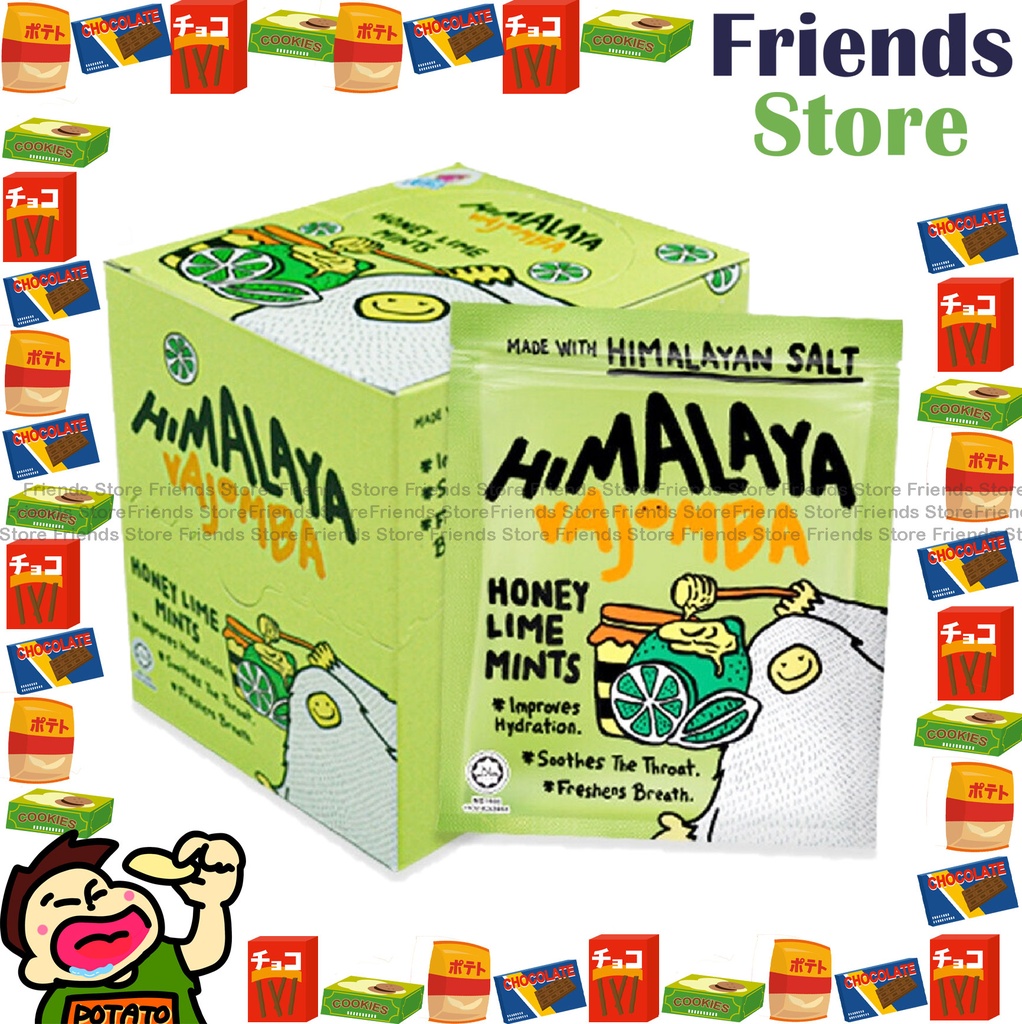 BIG FOOT - [Full Case] Himalaya Salt Sports Candy Mint Lemon Natural Salt Candy (15g X 12)