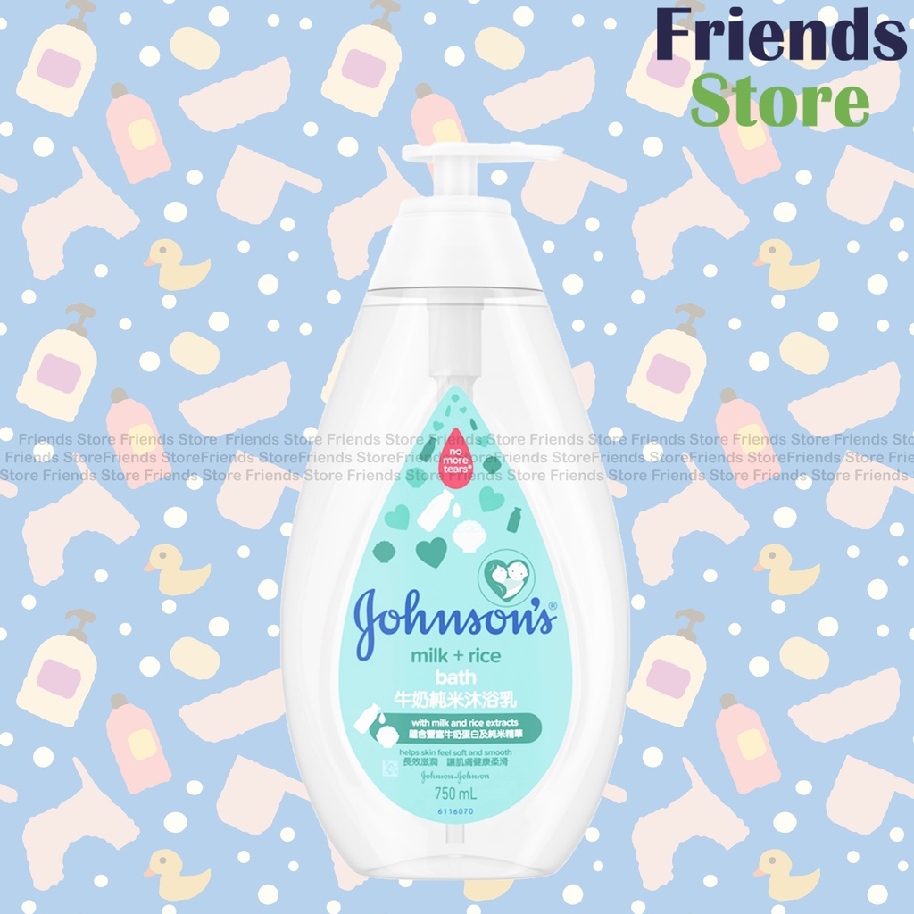 Johnson's - Milk & Rice Bath 750ML