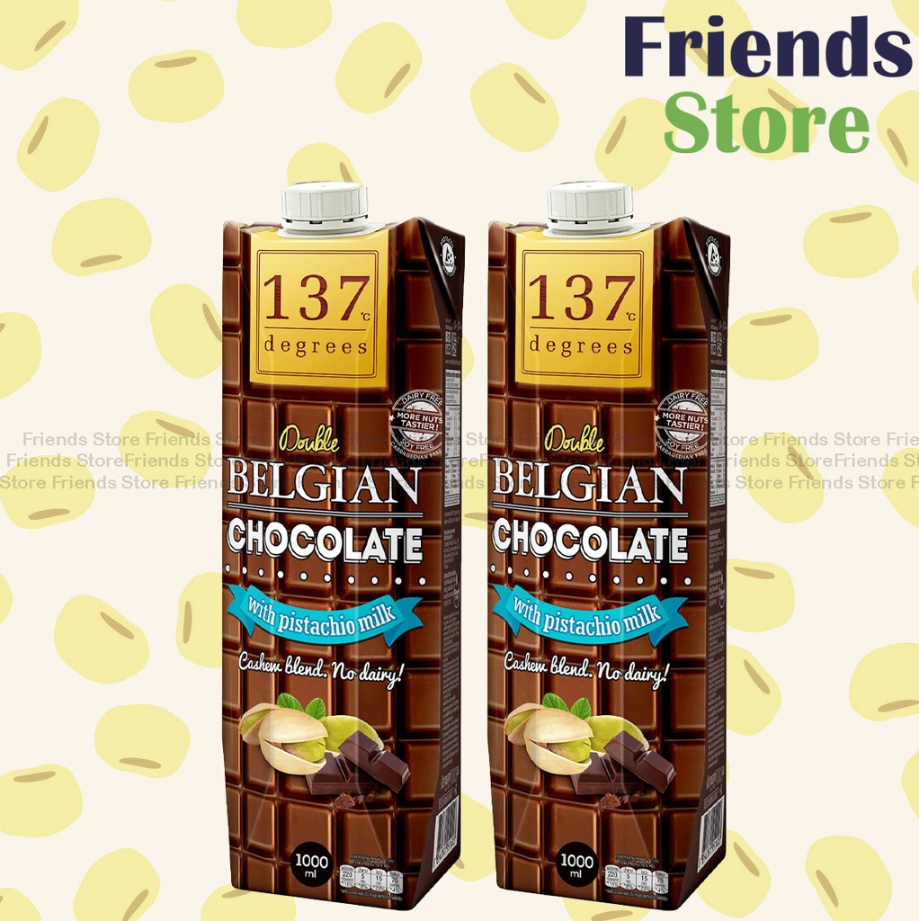 137°C degrees - Pistachio Milk Belgian Chocolate (1L x 2)