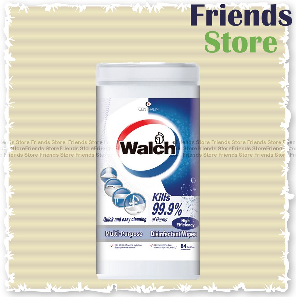 Walch - Multi-Purpose Disinfectant Wipes  -原味 (84s)