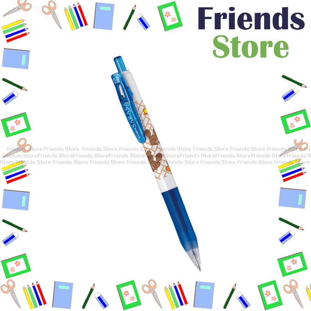 ZEBRA - Limited Edition - Sarasa Clip 0.5mm Luck Series Rollerball Pen (BLUE)JJ15-LCK-BL