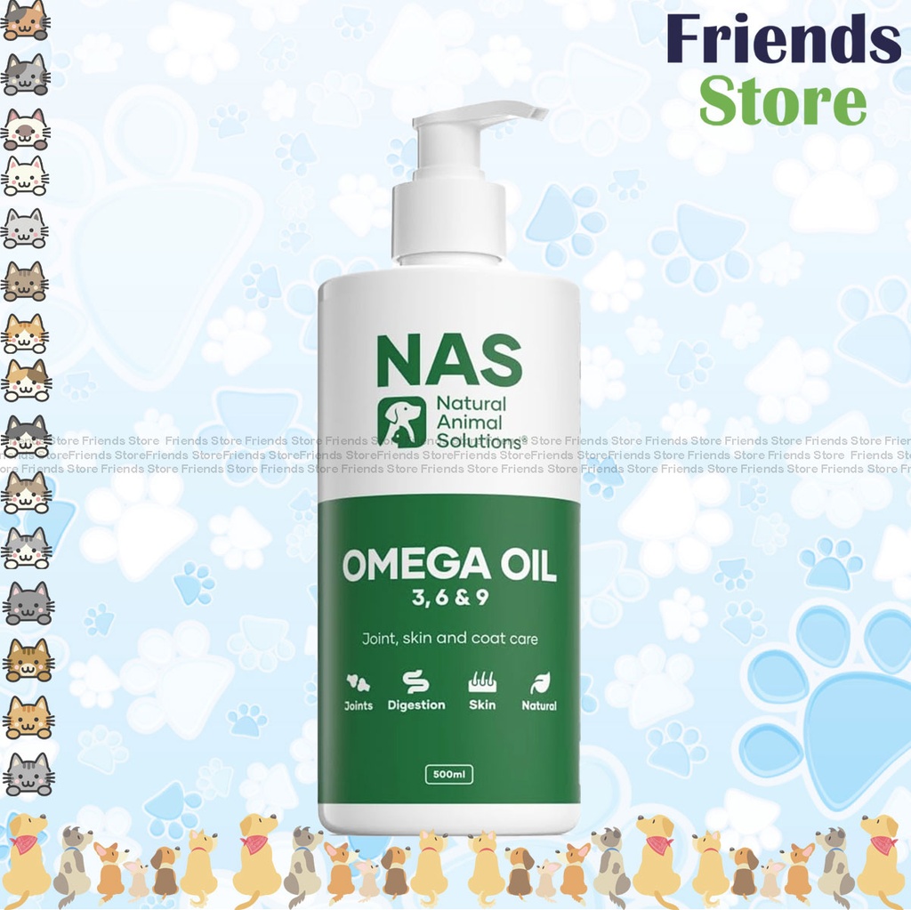 Natural Animal Solut - Omega Oil for Cats & Dogs 500ml