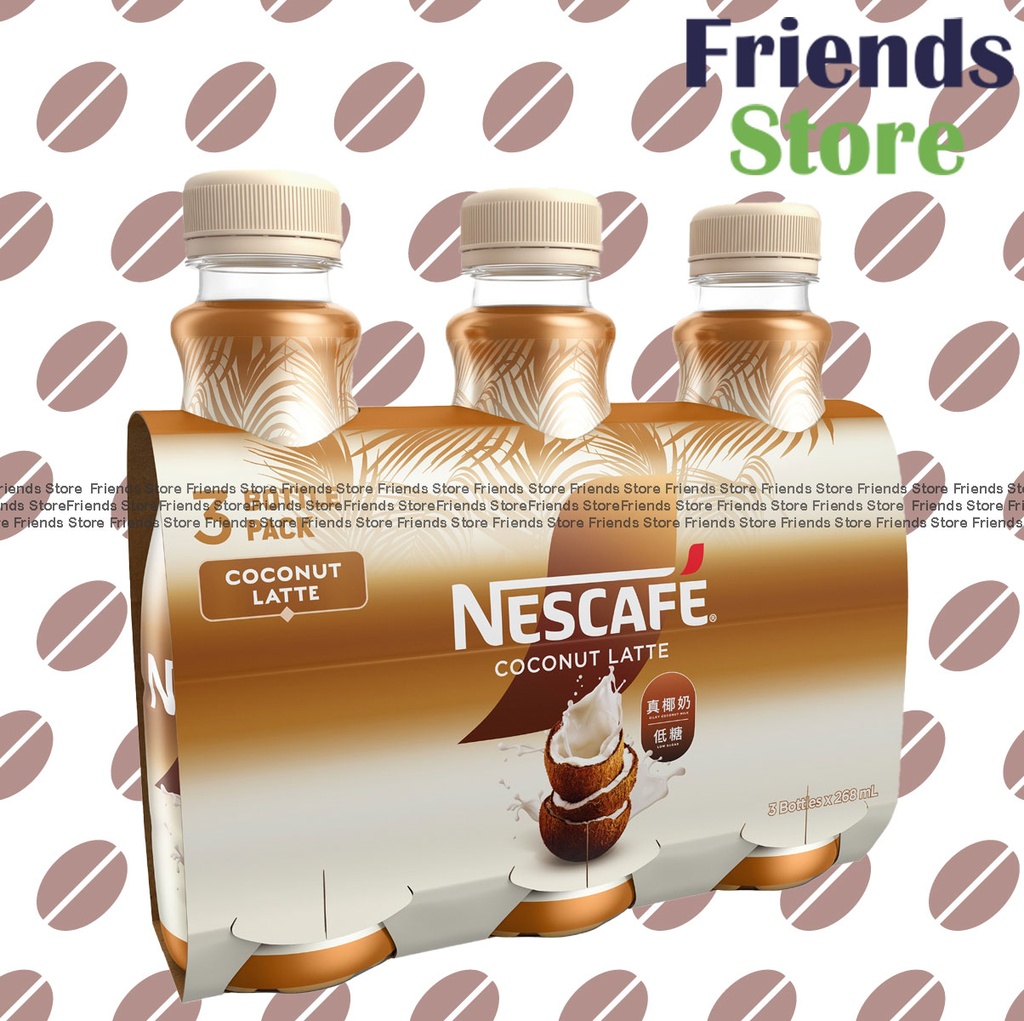 Nescafé - Coconut Latte Coffee Beverage (268ml X 3)