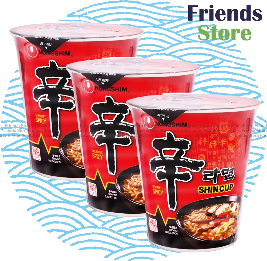 農心 - 辛辣杯麵 (65克 X 3)