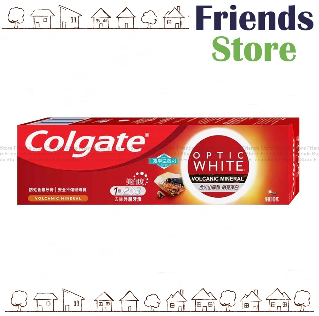 Colgate - Optic White Volcanic Mineral Toothpaste （火山礦物）100g  (824265)