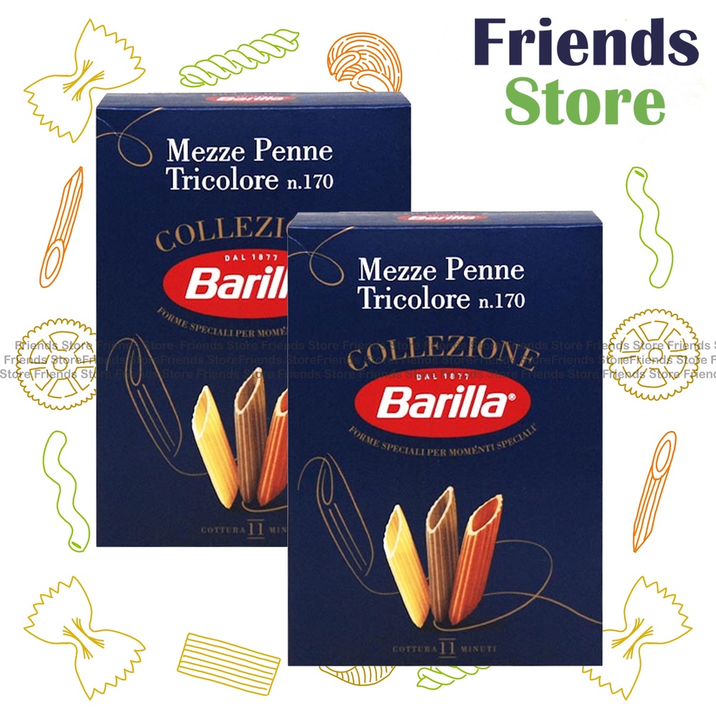 Barilla - Collezione Mezze Penne Tricolore (500g X 2)