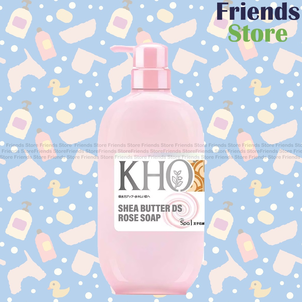 KHO - 王子玫瑰皂KHO深層滋潤沐浴露（乳木果）680毫升