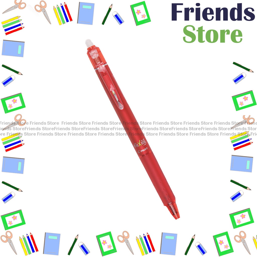 PILOT - Japan Frixion Ball Clicker 0.5mm (Red) LFBK-23EF  