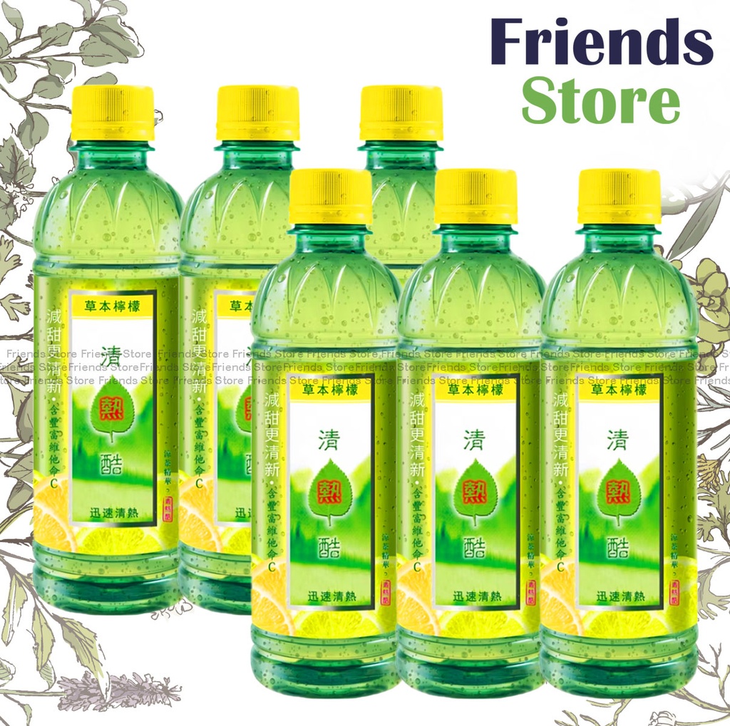 Sensa Cools - Herbal Lemon (350ml X 6)