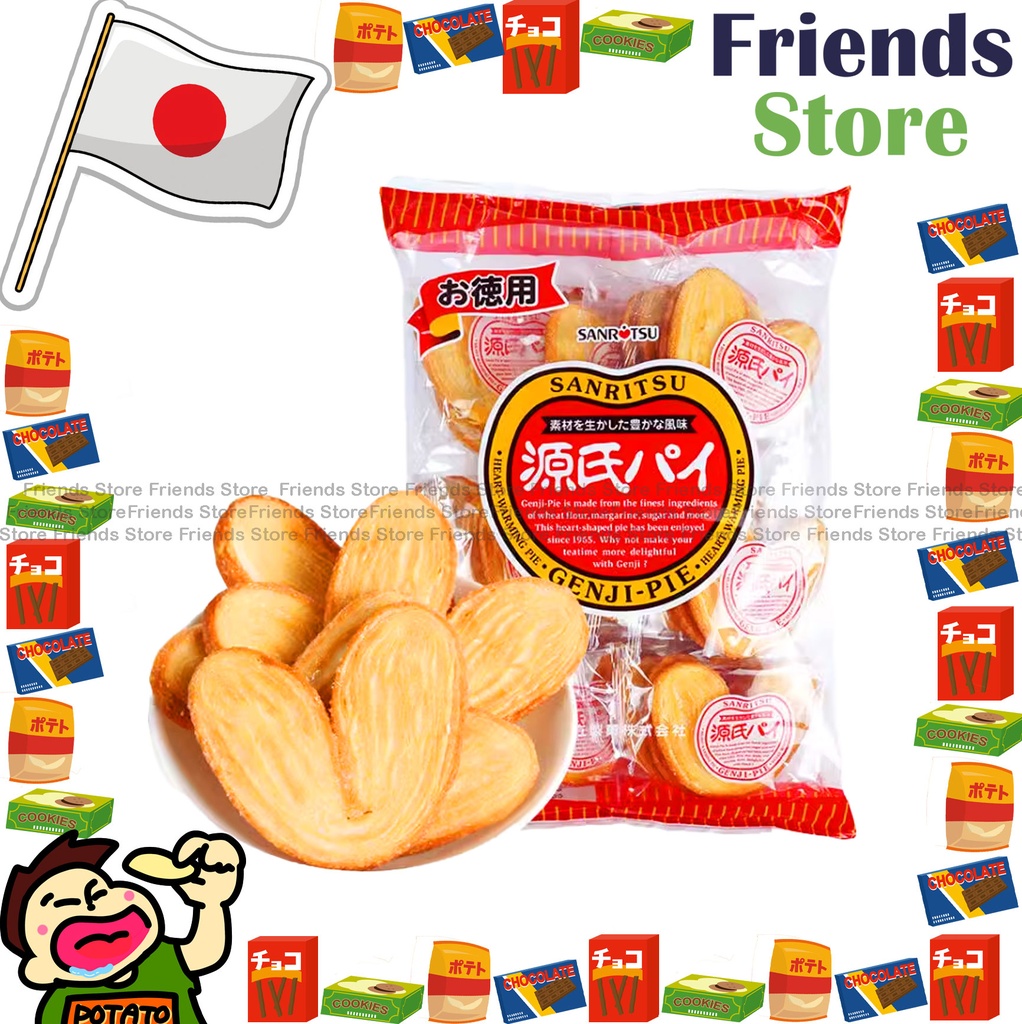 SANRITSU - Genji Pie (24s/pack X 1)    (Parallel Imported Goods)