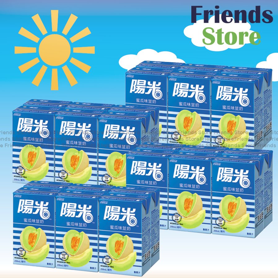 Hi-C - [Full Case] 紙包裝-Melon Milk (250ml X 6 X 4)