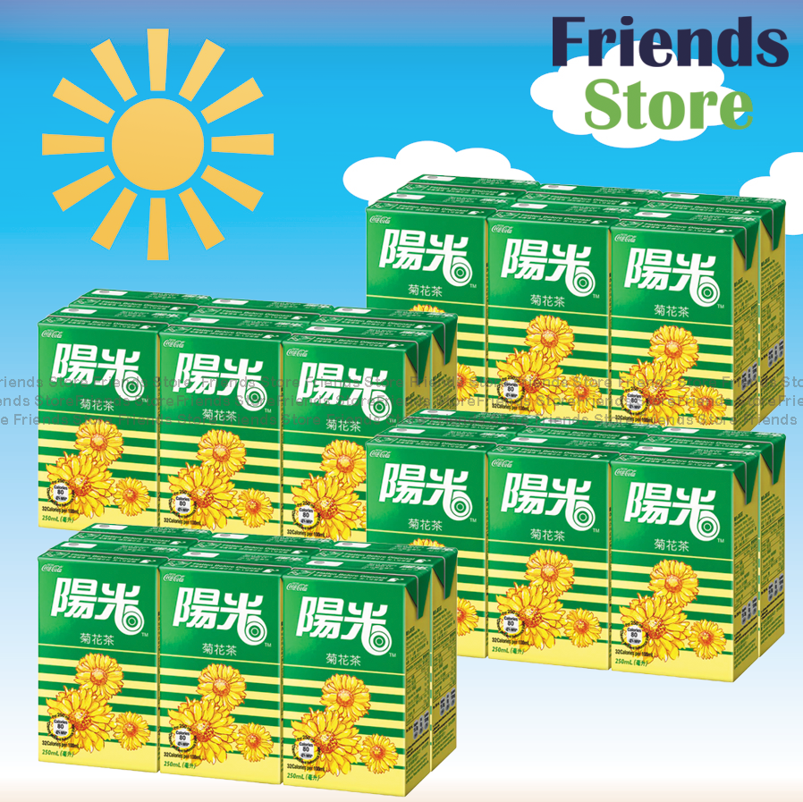 陽光 - [原箱]紙包裝- 菊花茶  (250毫升 X 6 X 4)