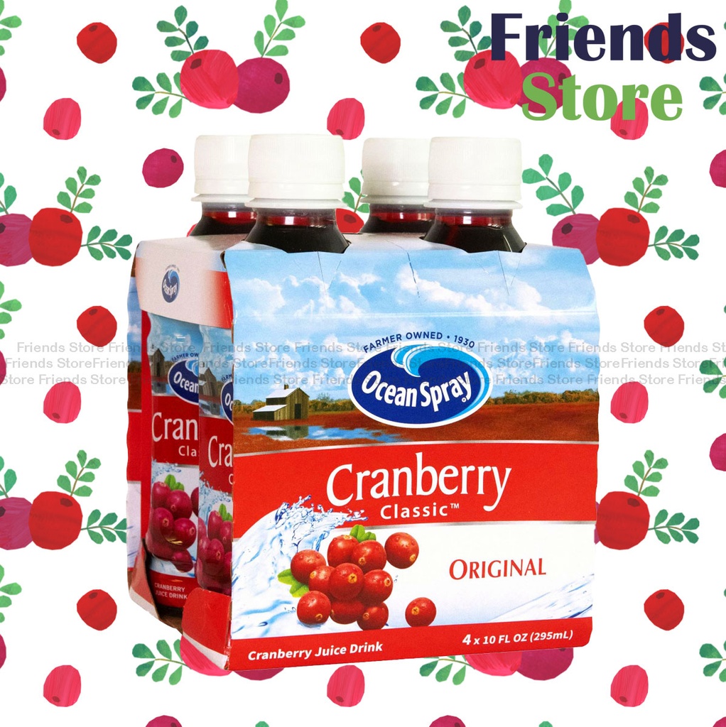 Ocean Spray - Cranberry CJC   (295ml X 4)