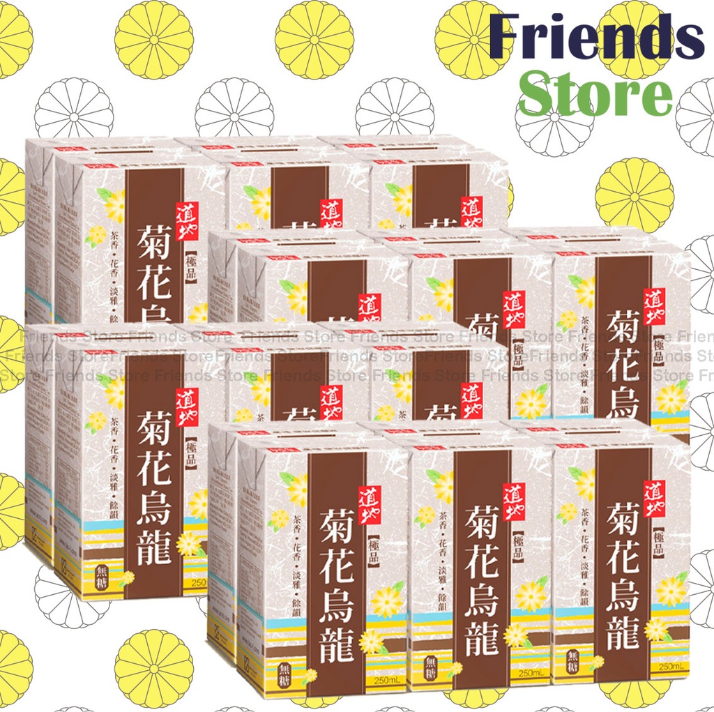 Tao Ti - [Full Case] Chrys. Oolong Tea 菊花烏龍茶 (250ml X 6 X 4)
