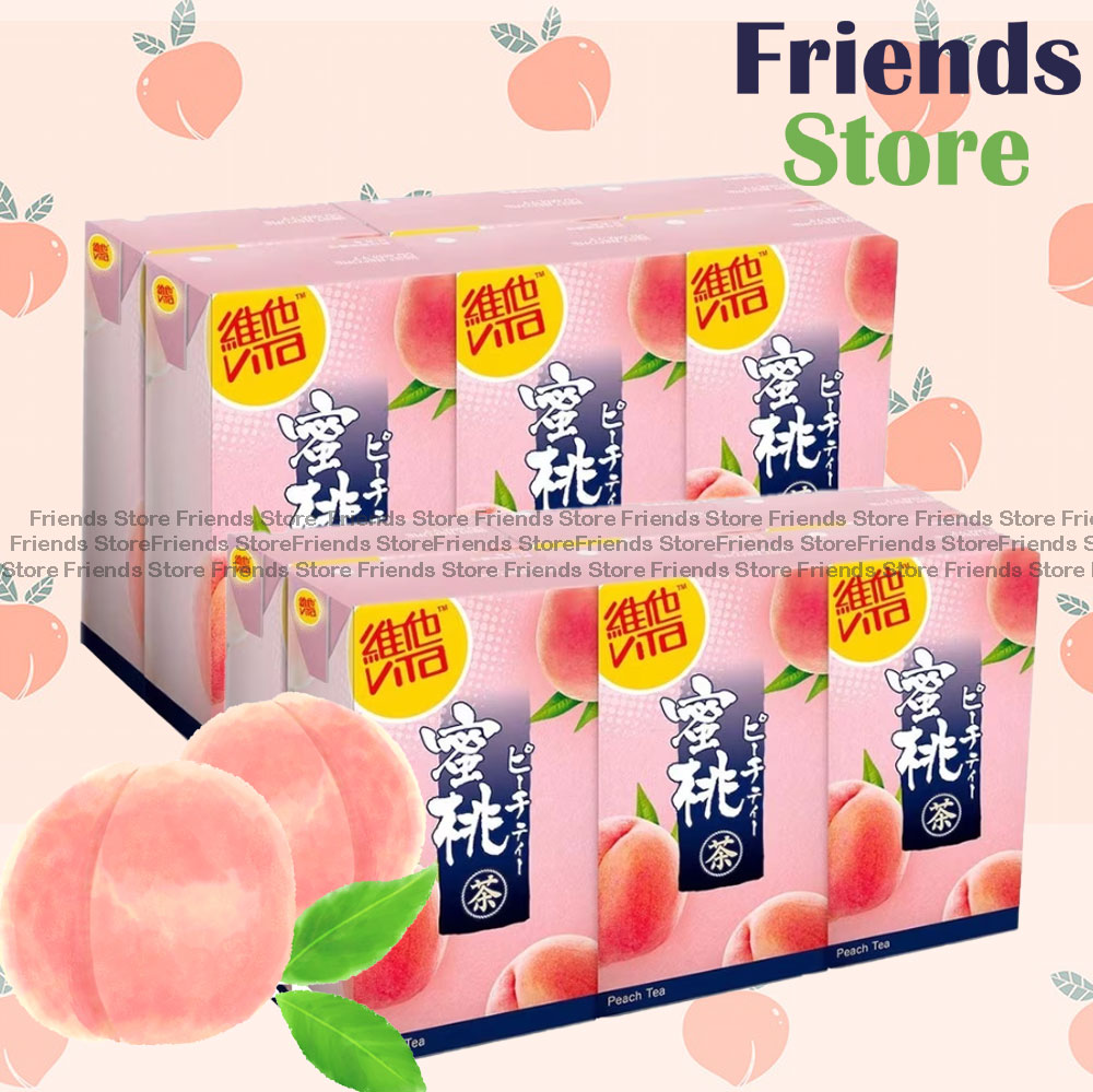 維他 - 紙包裝-日式蜜桃茶飲品 (250毫升 X 6 X 2)
