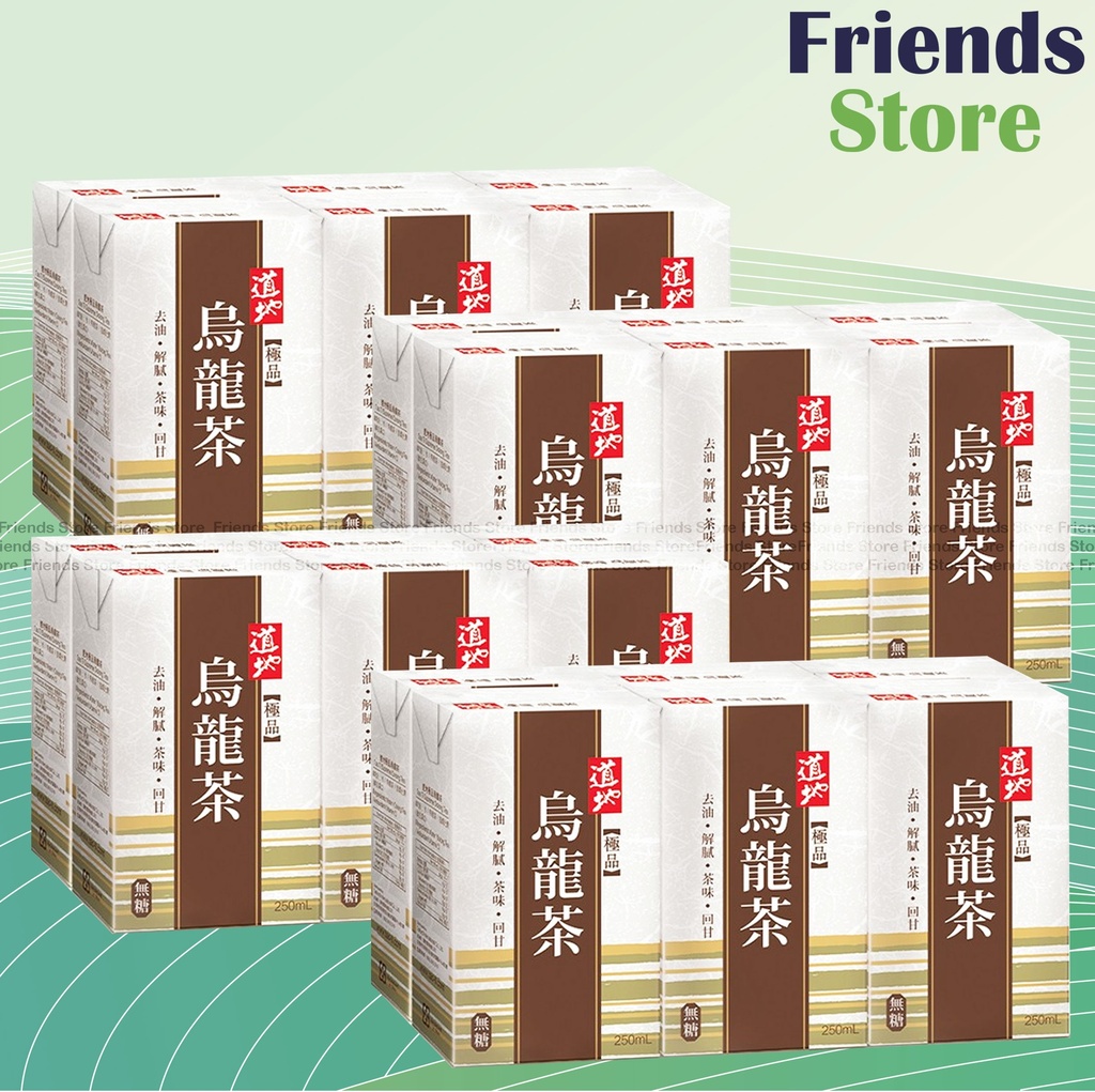 道地 - [原箱] 紙包裝 極品烏龍茶 (250毫升 X 6 X 4)
