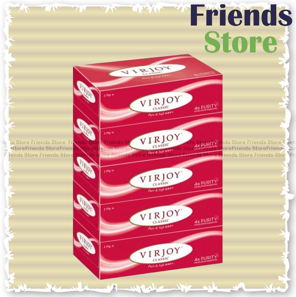 VIRJOY - Super Soft Boxed Facial Tissue (5 boxes)