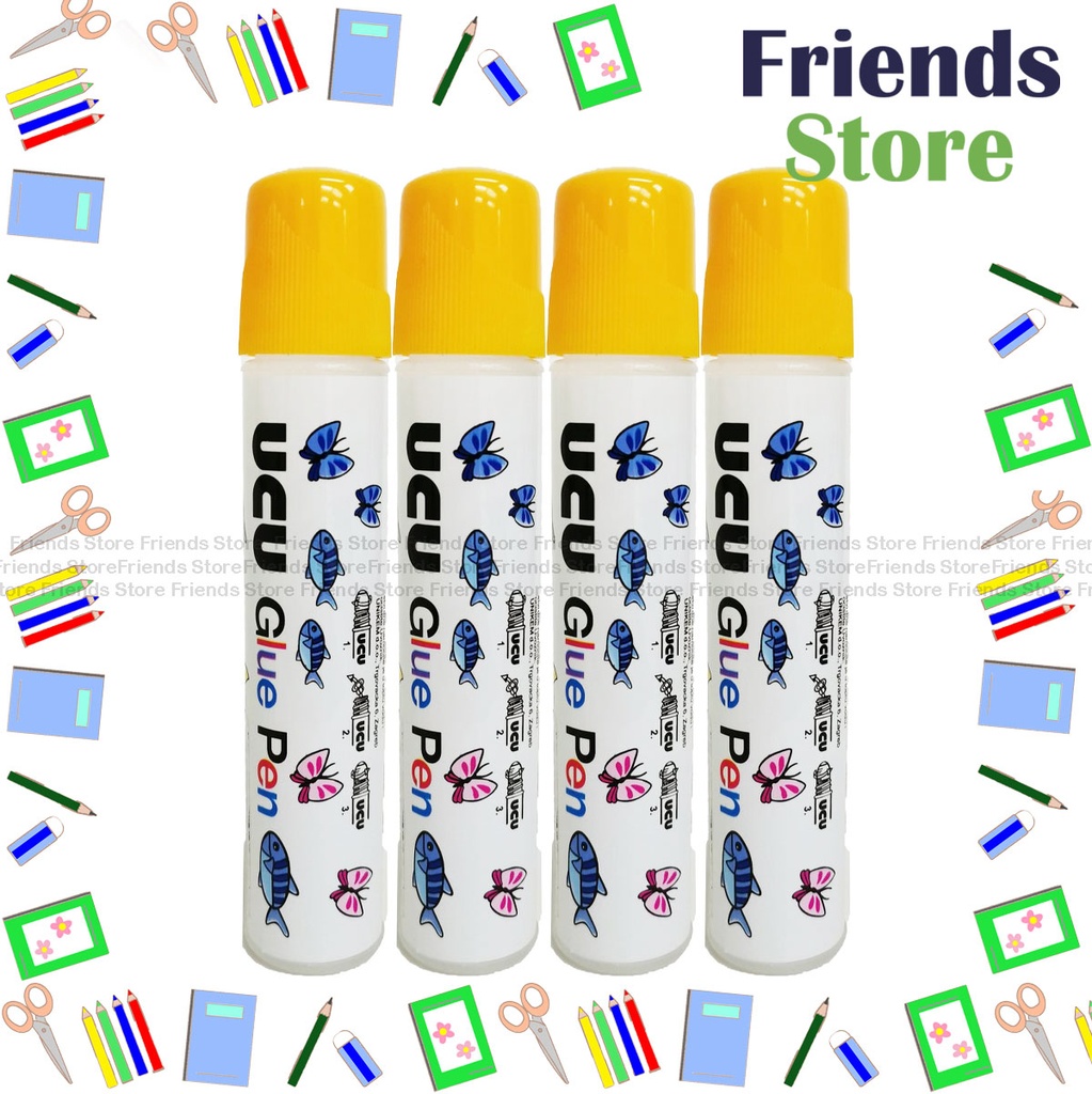 UCU - Glue Pen (50ml X 4)