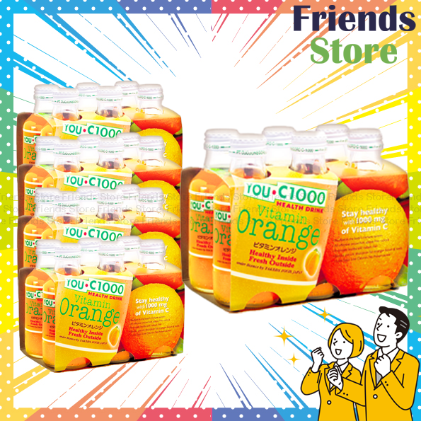 You C1000 - [原箱] 維他命 香橙健康飲料  (140毫升 X 6 X 5)
