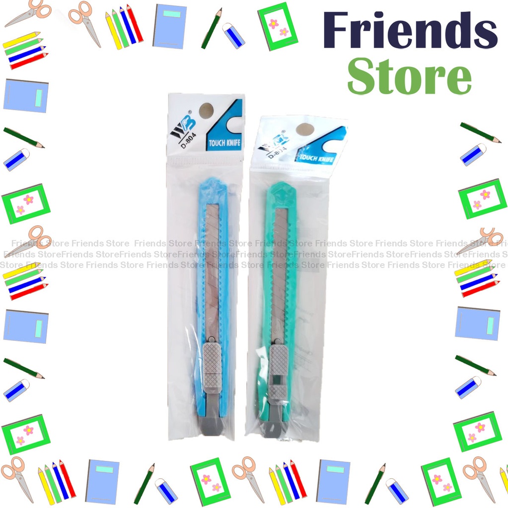 D-804 Plastic Small Cutter  X 2 (Random Colours)