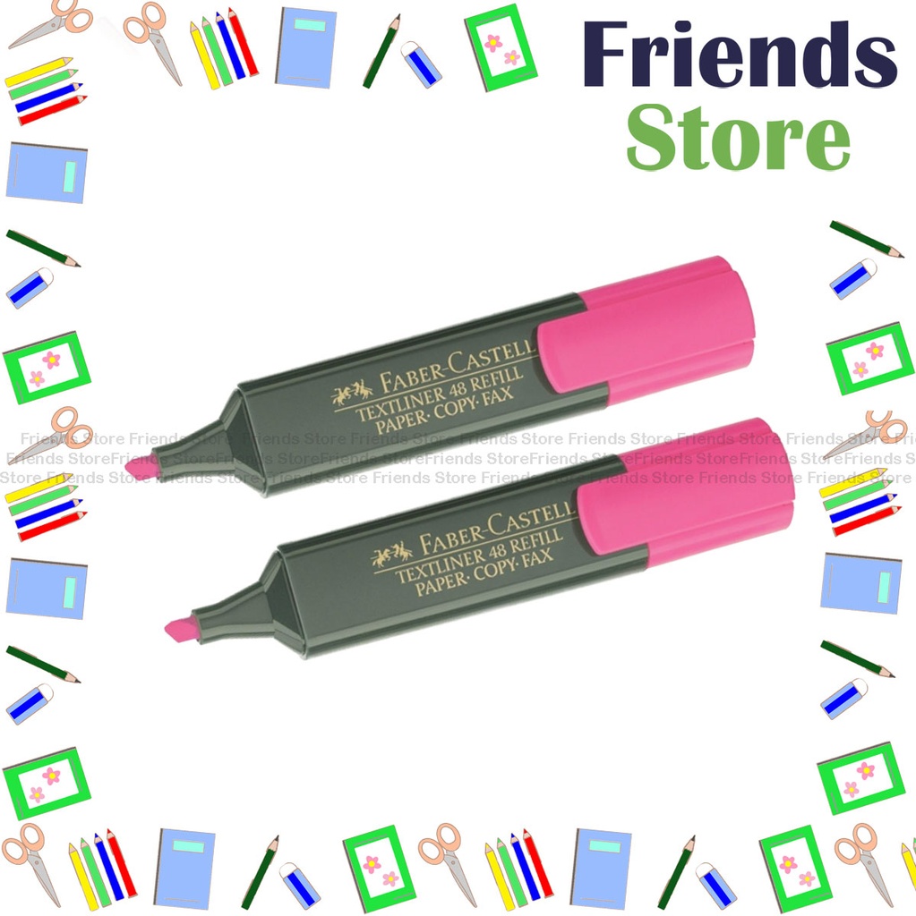 FABER CASTELL - Textliner (Pink) x2pcs